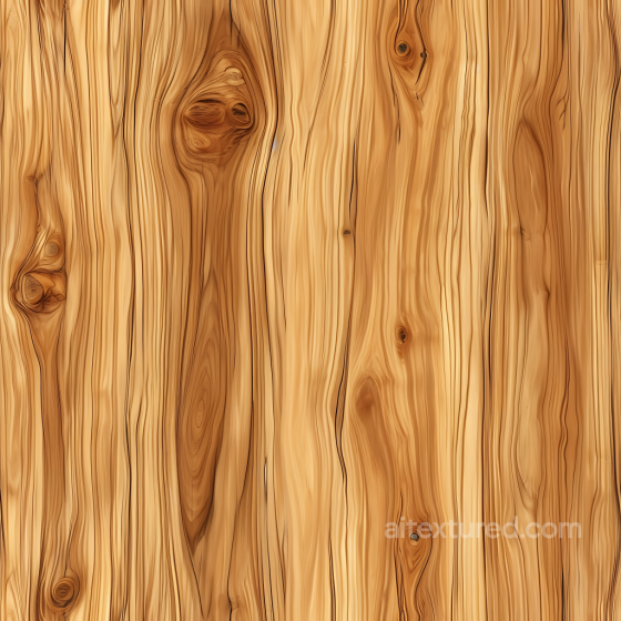 Pine Wood PBR Texture Featuring Natural Knots and Warm Grain Pattern Wood texture preview