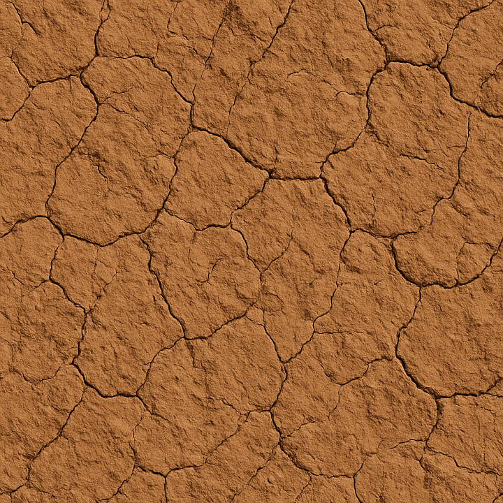 Clay Soil seamless PBR texture preview