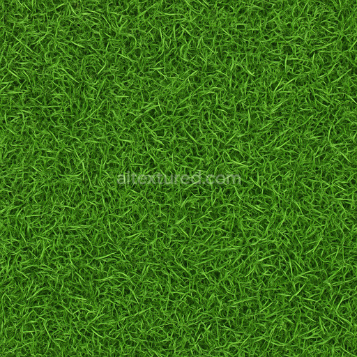 Detailed Green Lawn Texture