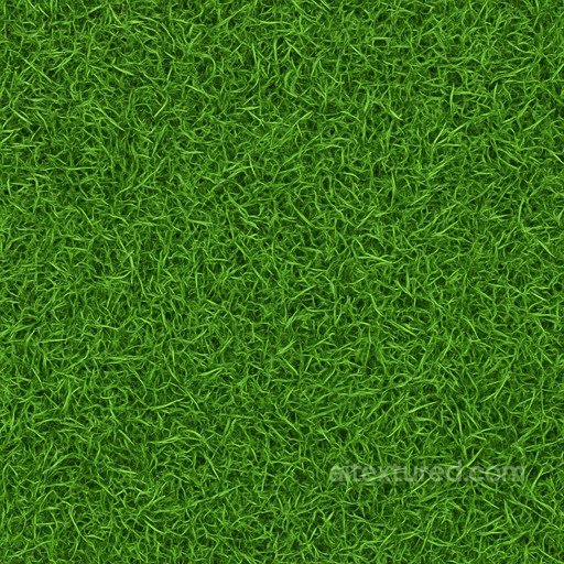 Detailed Green Lawn Texture seamless Grass PBR texture