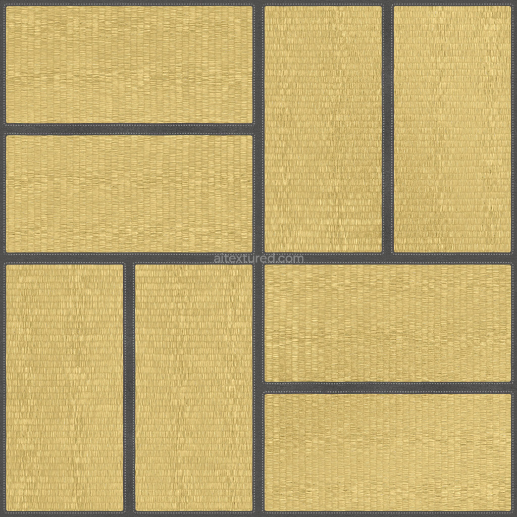 Seamless tatami texture ideal for 3D projects