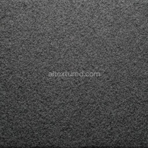 Seamless 3D Felt PBR Texture with Dark Gray Dense Wool Fibers