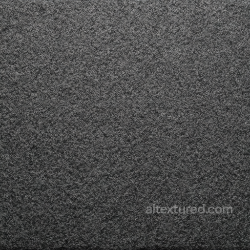 Felt PBR Texture with Dark Gray Dense Wool Fibers seamless Felt PBR texture