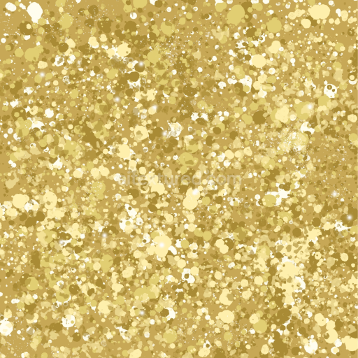 Seamless 3D PBR Gold Glitter Texture with Irregular Sparkle Pattern