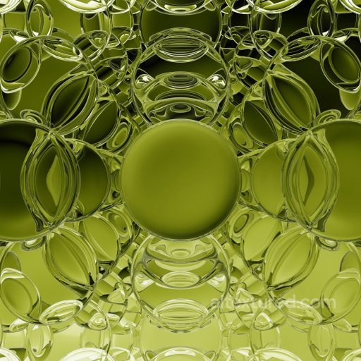Seamless Olive Green Glass PBR Texture for 3D Rendering seamless Glass PBR texture