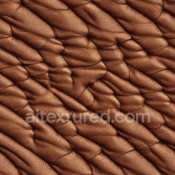 seamless Seamless 3D PBR Wrinkled Brown Leather Texture with Deep Grain and Soft Matte Finish texture 8k free download PBR