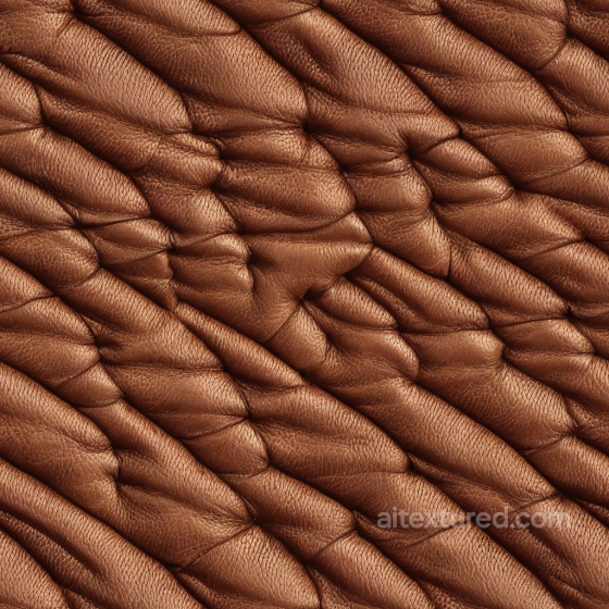 Wrinkled Brown Leather Texture with Deep Grain and Soft Matte Finish Leather texture preview