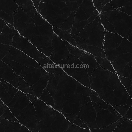 Clean Black Marble Texture Seamless 1024X1024