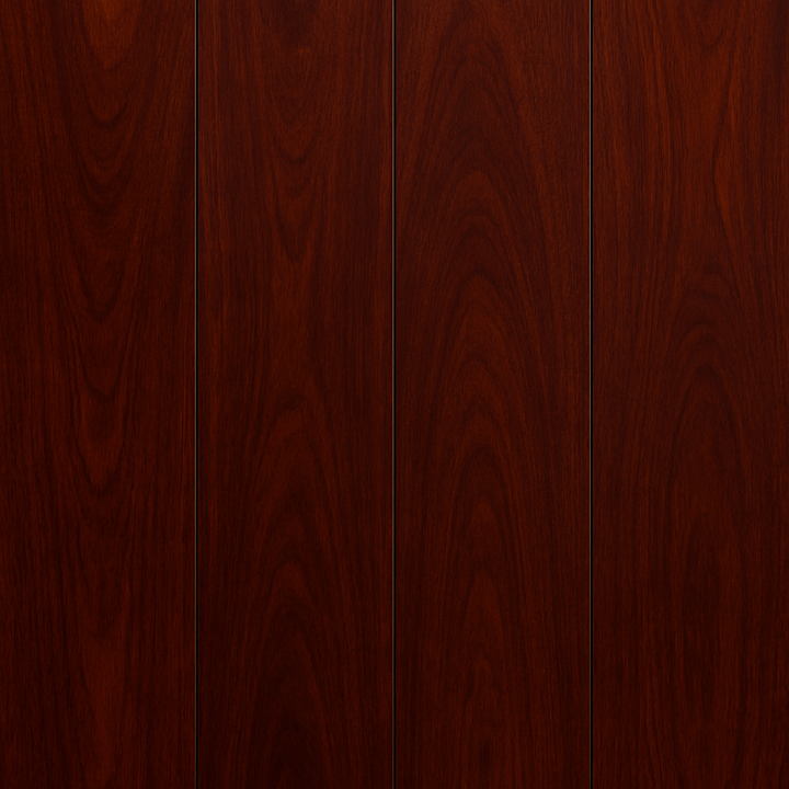 Mahogany Panels Glossy Finish Wood seamless PBR texture preview