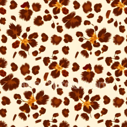 seamless Seamless 3D PBR Leopard Print Fabric Texture in Warm Brown and Amber Shades texture 8k free download PBR