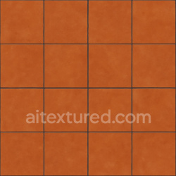 seamless Polished Terracotta Tile Texture Seamless 1024X1024 texture 1024x1024 free download PBR