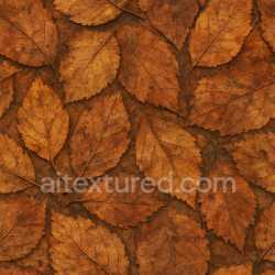 seamless Aged Autumn Leaves Texture Seamless texture 8k free download PBR