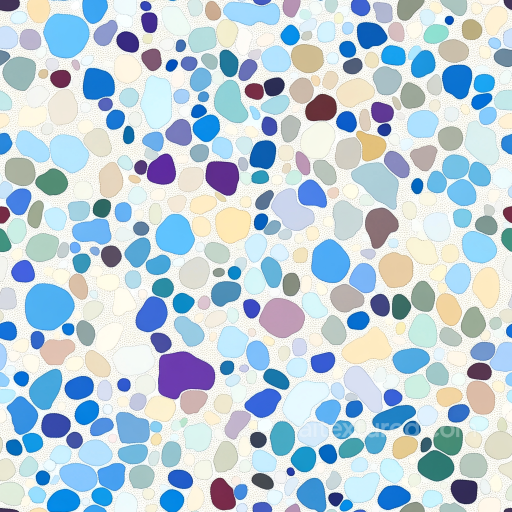 mosaic PBR texture featuring colorful irregular stone chips with a matte finish seamless Mosaic PBR texture