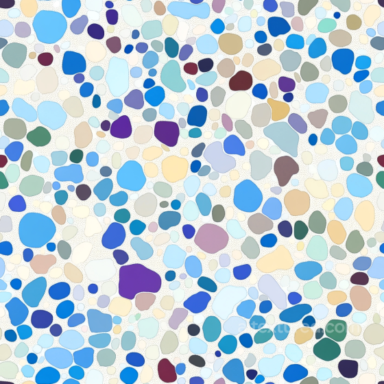 mosaic PBR texture featuring colorful irregular stone chips with a matte finish Mosaic texture preview