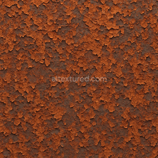 Flaky Rusty Metal Seamless Texture