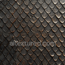 seamless Seamless 3D skin PBR texture featuring dark reptilian scale details with natural roughness texture 8k free download PBR