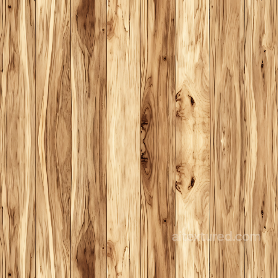 Hickory Wood Planks PBR Texture with Natural Knots and Grain Wood texture preview