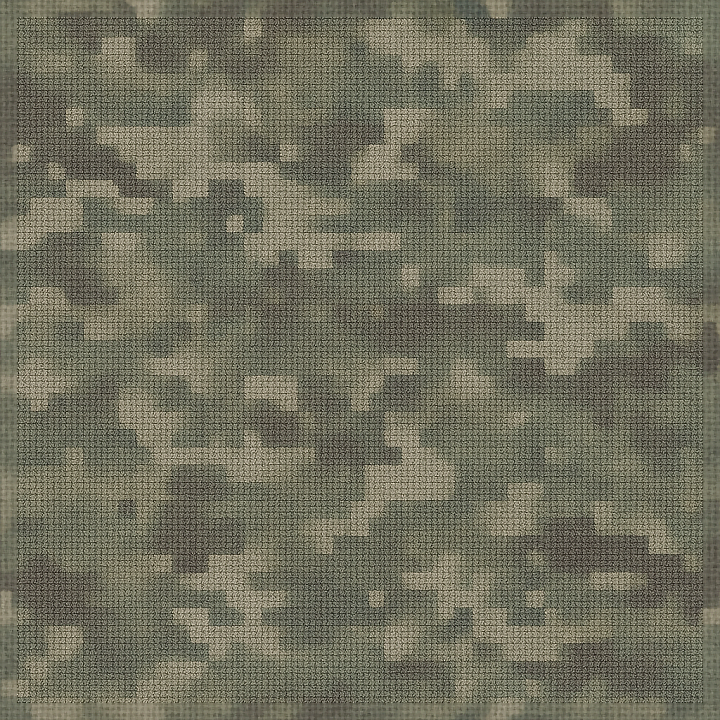 Urban Digital Camo Fabric Surface seamless PBR texture preview