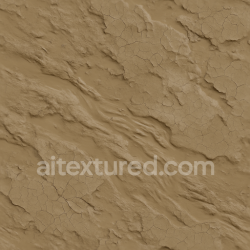 seamless Seamless 3d texture pbr 8k of muddy terrain surface with mud sedimentation and mud drying texture 8k free download PBR