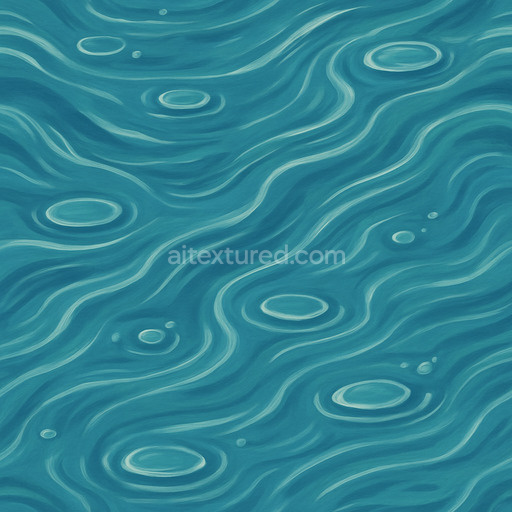 Stylized Stream Seamless Texture