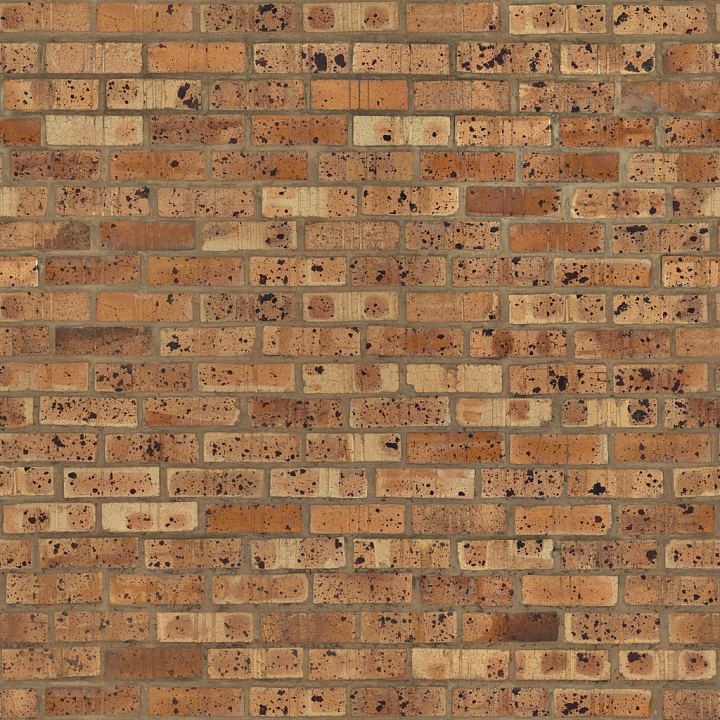 Brick Wall seamless PBR texture preview