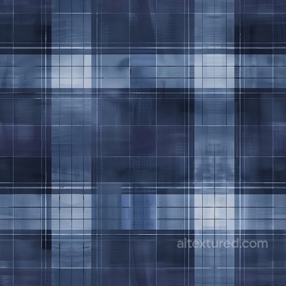Soft Blue Plaid Fabric Seamless Texture with Brush Stroke Effect Plaid texture preview