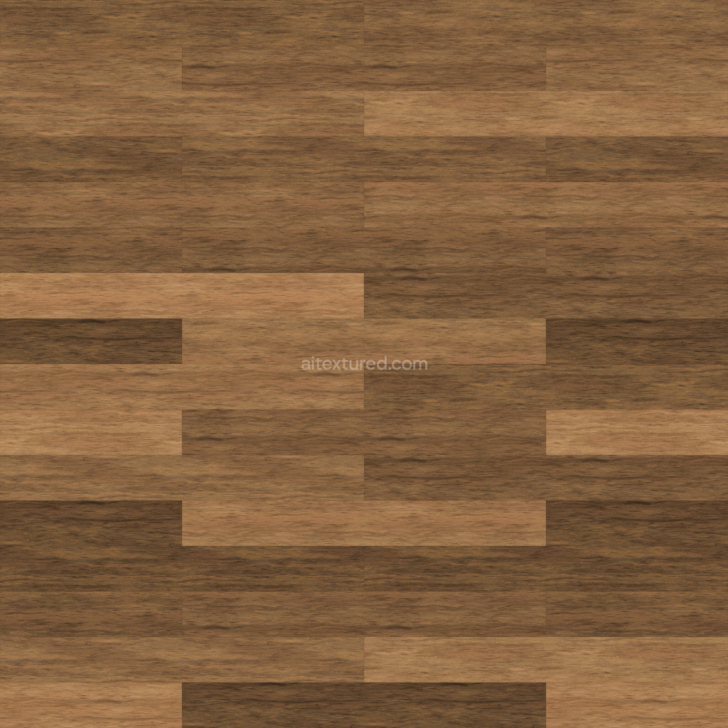 Seamless wood floor texture with natural grain patterns
