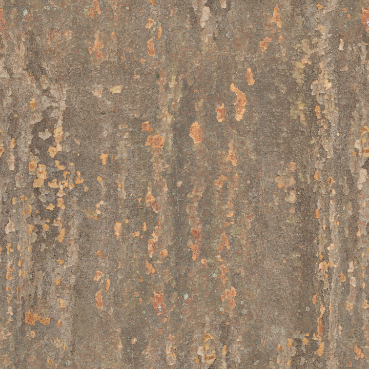Japanese Zelkova Bark seamless PBR texture preview