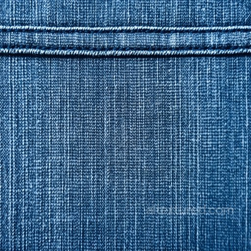 Cracked Denim PBR Texture Featuring Horizontal Stitch Lines and Detailed Wear seamless Denim jeans PBR texture
