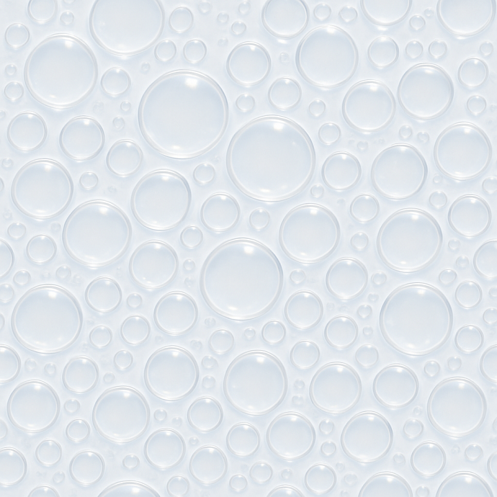 Clean Bubbles seamless PBR texture preview