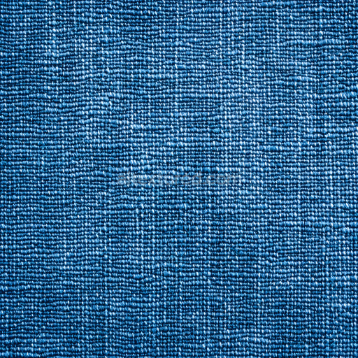 Seamless 3D Cracked Denim Textile PBR Texture with Rugged Blue Weave