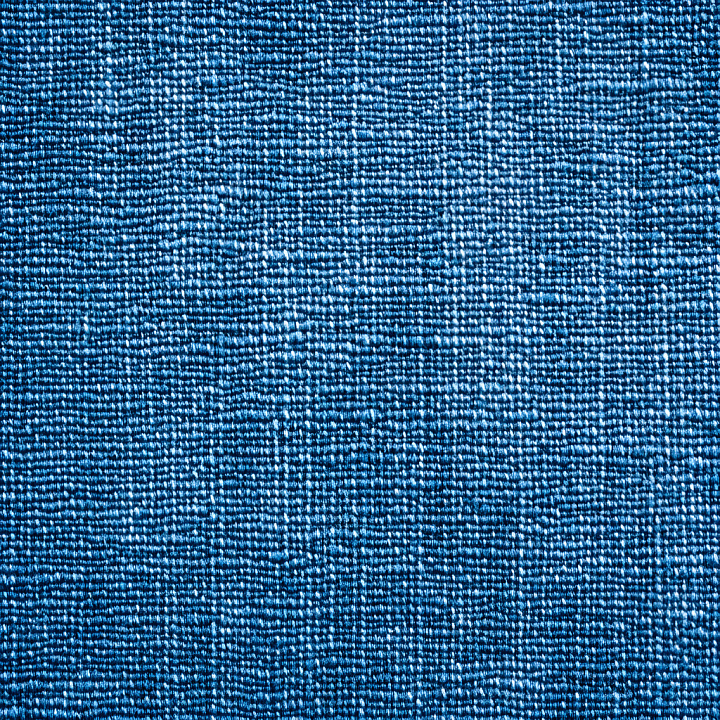 Cracked Denim Textile with Rugged Blue Weave seamless PBR texture preview