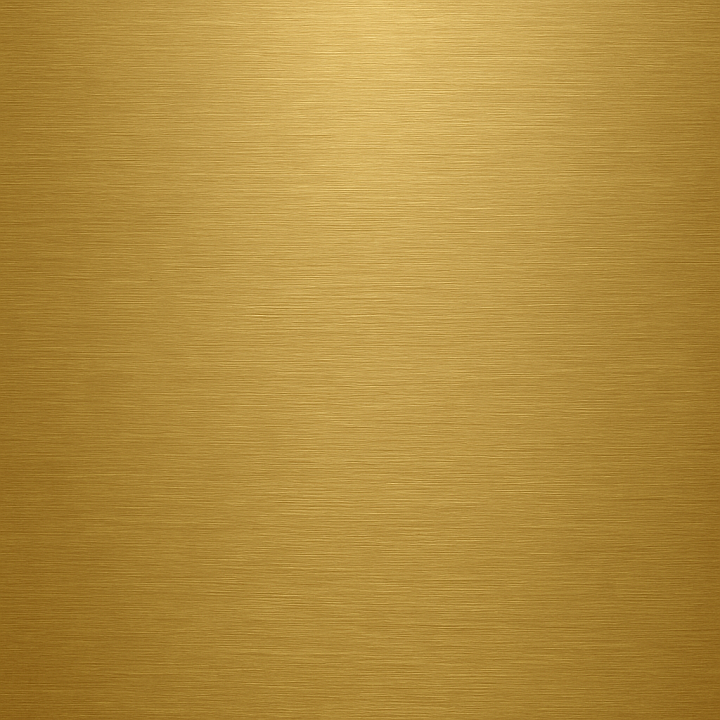 Brushed Brass Golden Hue seamless PBR texture preview