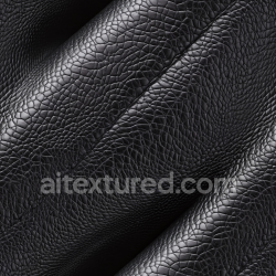 seamless Seamless 3D PBR Black Crocodile Embossed Leather Texture with Glossy Finish texture 8k free download PBR