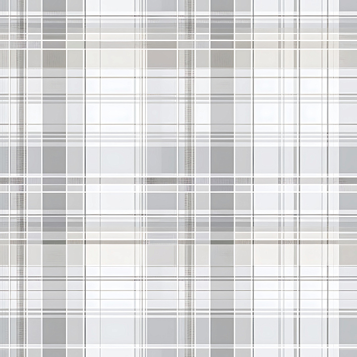 Light Gray And White Fine Plaid Fabric seamless PBR texture preview