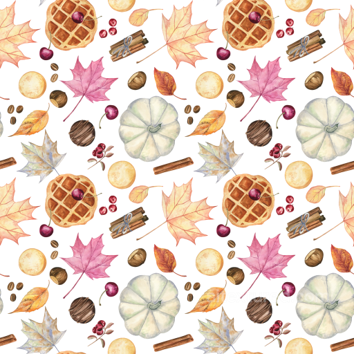Featuring Autumn Leaves and Warm Seasonal Treats seamless Autumn Leaves  PBR texture