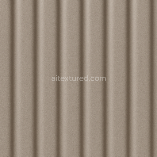 Seamless 3D Texture PBR 8K Raised Ridges Rotational Molded Plastic Surface