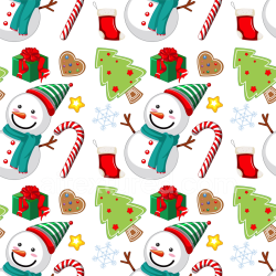 seamless Seamless 3D PBR Texture Featuring Playful Christmas Digital Paper Pattern texture 8k free download PBR