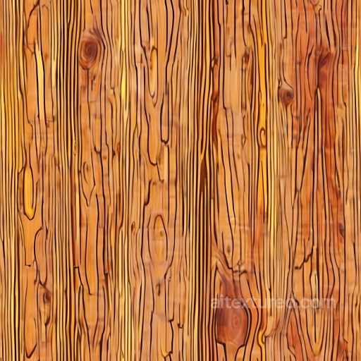 Pine Wood PBR Texture Featuring Knotted Vertical Planks seamless Wood PBR texture