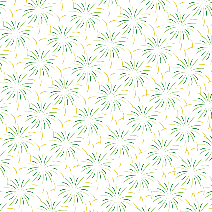 with Green and Gold Fireworks Pattern seamless PBR texture preview