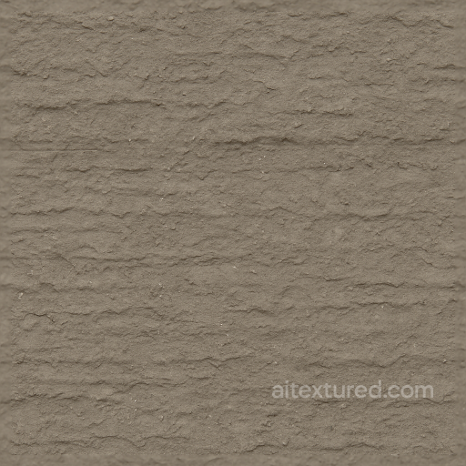 Gray Silty Mud Surface With Mud Sediment Layering seamless Mud PBR texture