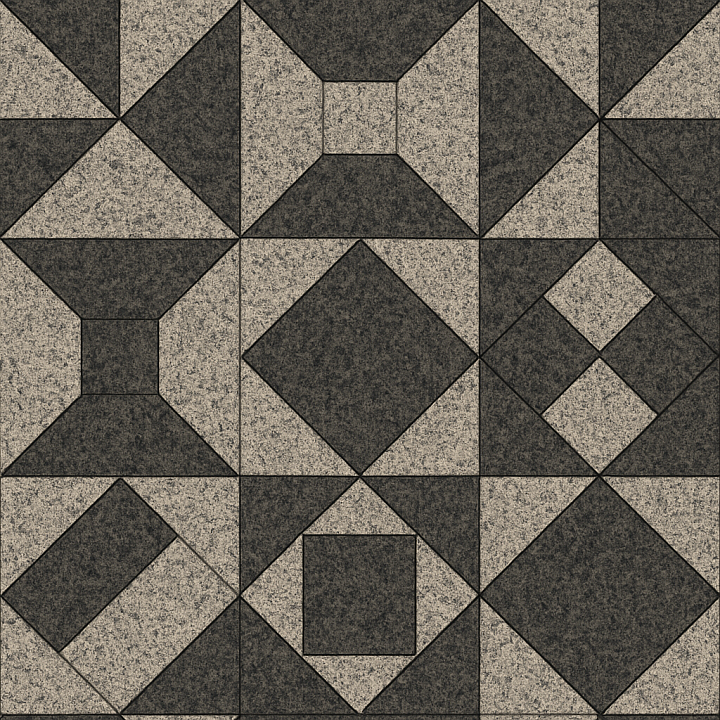 Geometric Granite Floor seamless PBR texture preview