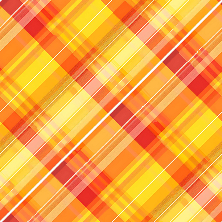 Metal with Bright Plaid Pattern in Warm Hues seamless PBR texture preview
