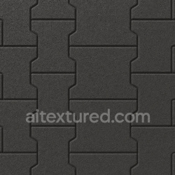 seamless Equestrian Rubber Pavers texture 1024x1024 free download PBR