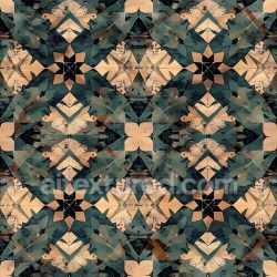 seamless Seamless 3D Tactical Urban Geometric Camouflage PBR Texture with Distressed Painted Metal Look texture 8k free download PBR