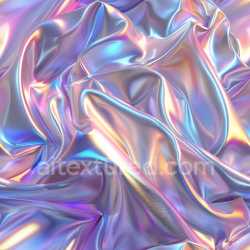 seamless Seamless 3D PBR Texture of Iridescent Glossy Fabric with Soft Folds texture 8k free download PBR