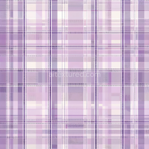 Seamless 3D Plaid Patterned Metal PBR Texture with Purple Tones