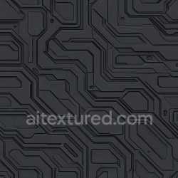 seamless Synthetic Futuristic Panel Texture Seamless texture 8k free download PBR