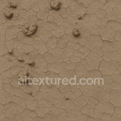 seamless Seamless 3d texture pbr 8k of muddy floodplain mud with muddy deposits and mud clumps texture 8k free download PBR