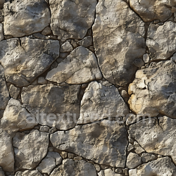seamless Seamless 3D Weathered Stone Wall PBR Texture with Rough Cracked Surface texture 8k free download PBR